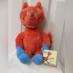 Kohl’s Cares Dr. Seuss NEW Fox in Socks Red Fox Plush Toy